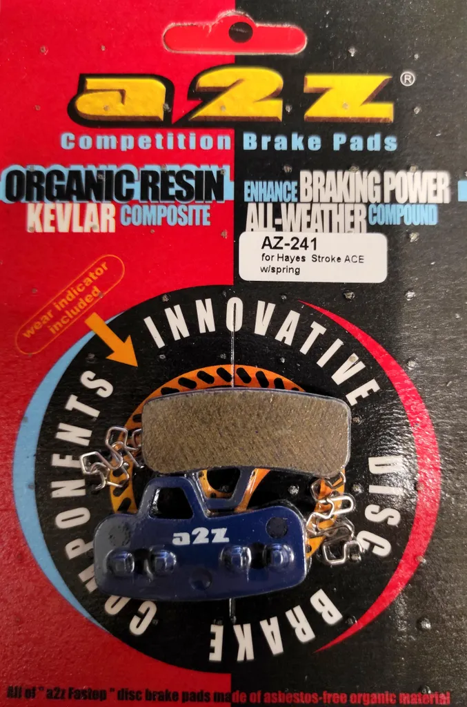 Plaquettes de Frein VTT Semi-Métalliques pour Hayes Stroker Ace A2Z