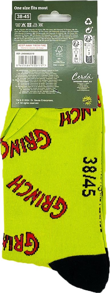 CERDÁ LIFE'S LITTLE MOMENTS Uni Calcetines The Grinch Produktbild 5