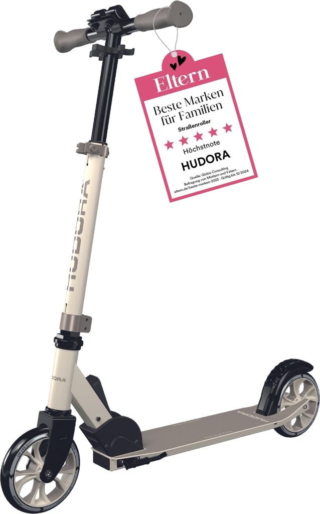 HUDORA Scooter Up 145 Junior - pearl - Hochwertiger & Produktbild