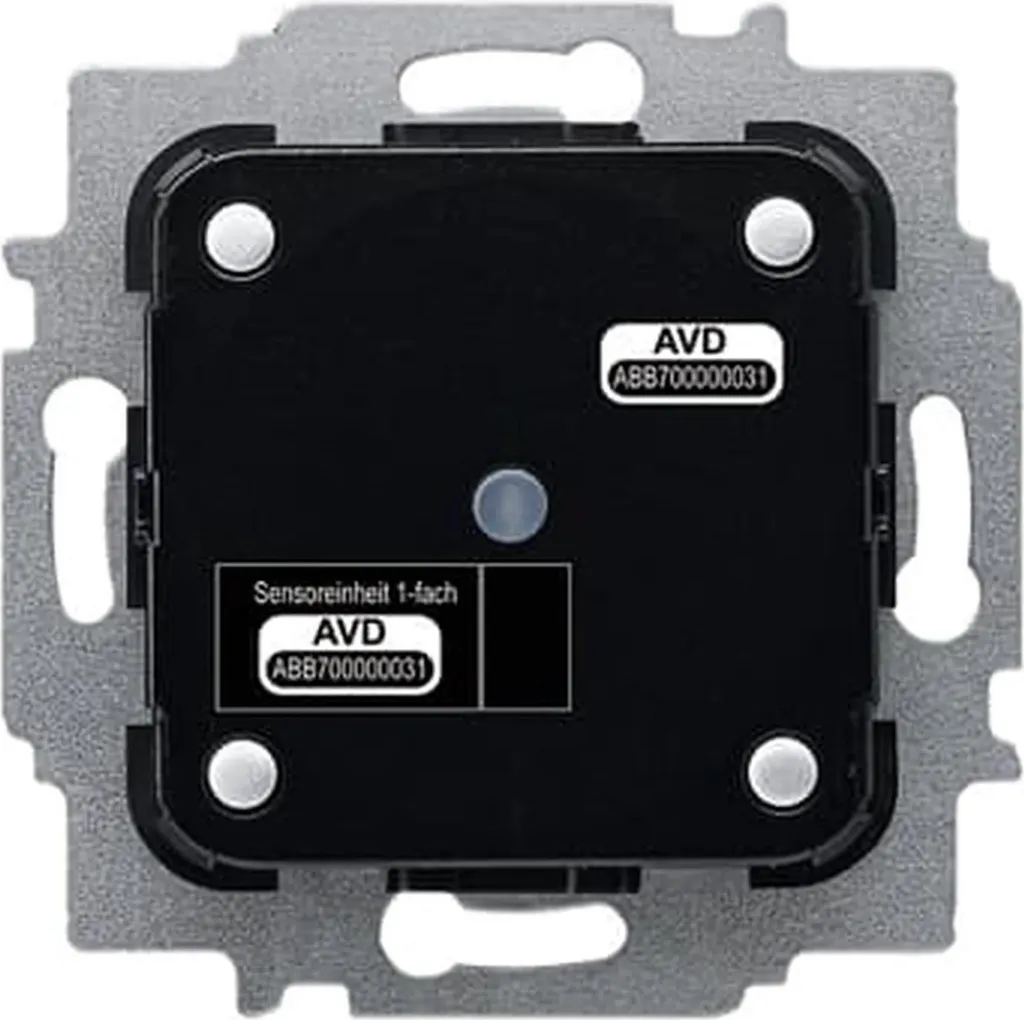 Bouton double KNX 6108/06 Busch-Jaeger avec coupleur de bus BA 1 pce