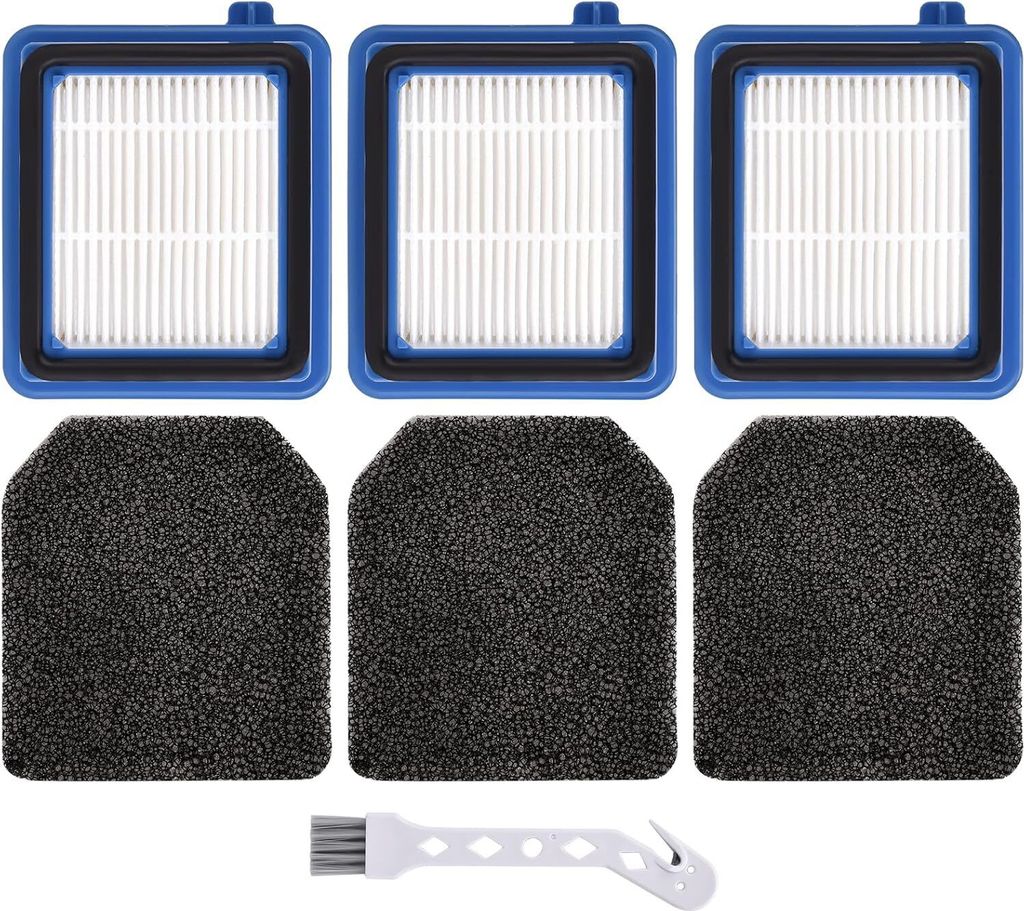 3 Vormotorfilter und 3 Hygienefilter Ersatzteile Zubehör Produktbild 