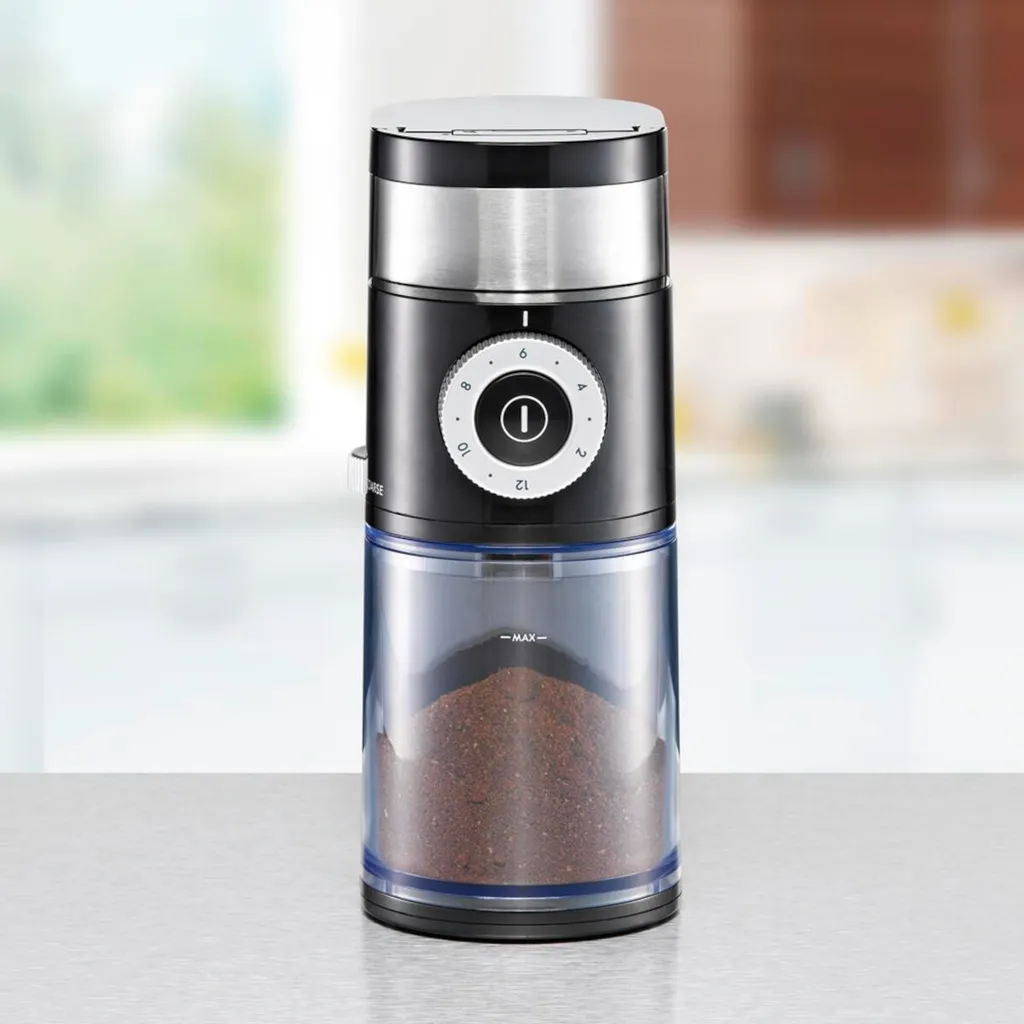 Rommelsbacher EKM 200 Macinacaffè Elettrico a Dischi 250g Nero 110W