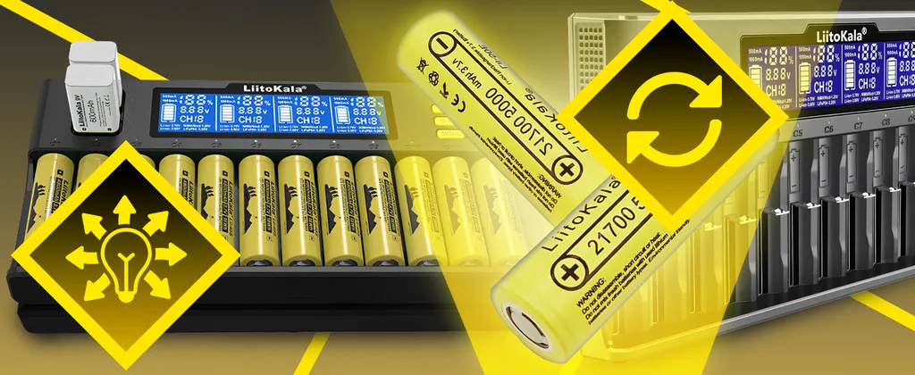 Chargeur Rapide 12 Emplacements pour Piles Rechargeables AA AAA 9V - 13