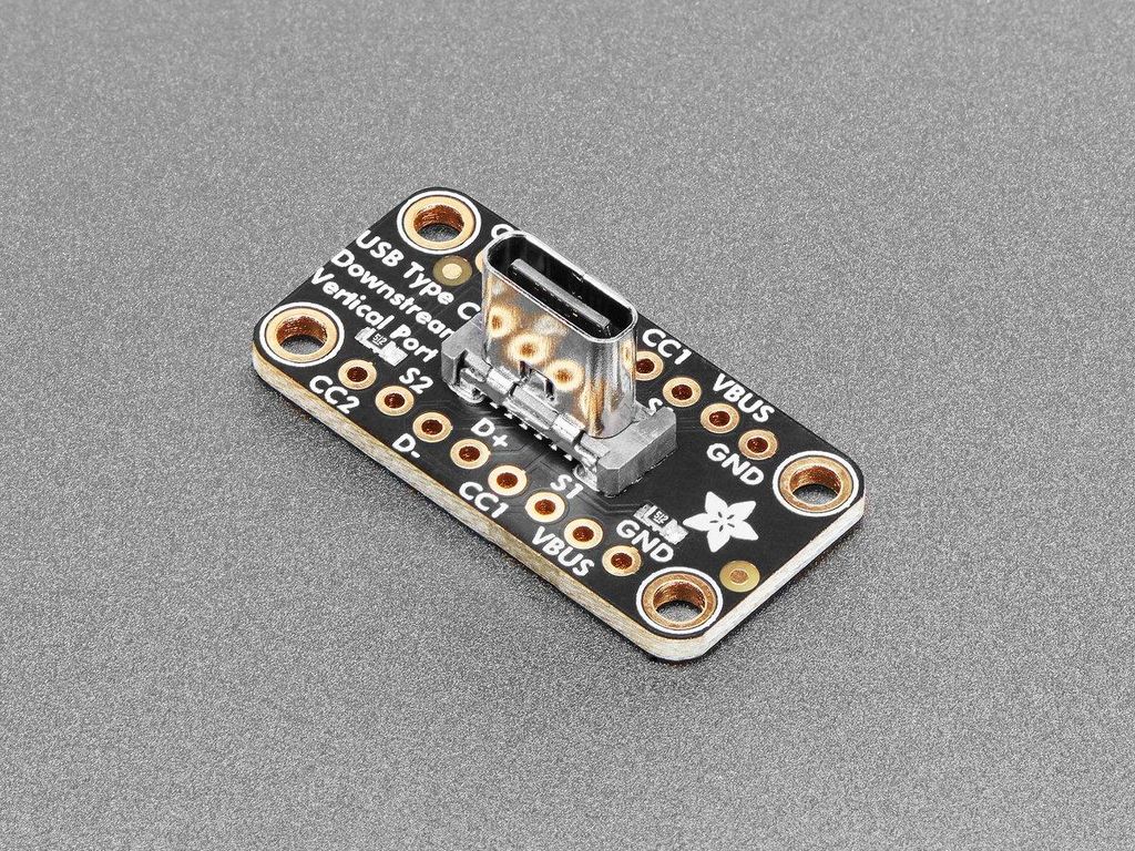Adafruit USB Type C Vertical Breakout Downstream Connection Produktbild 