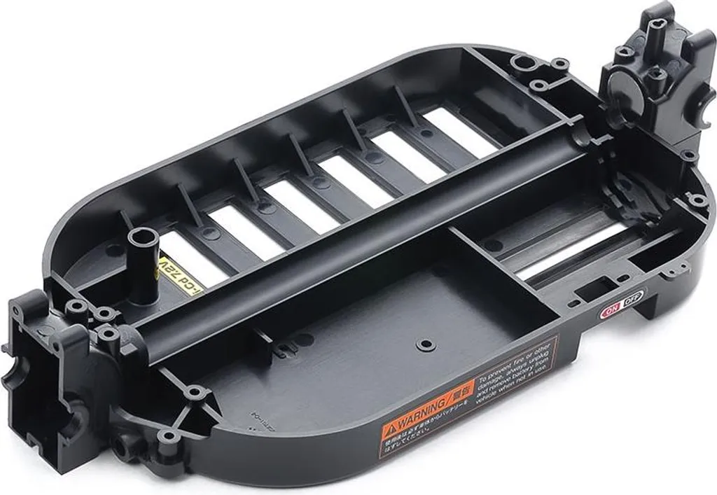 Châssis plastique TT-01 Tamiya 300051001 robuste et haute précision