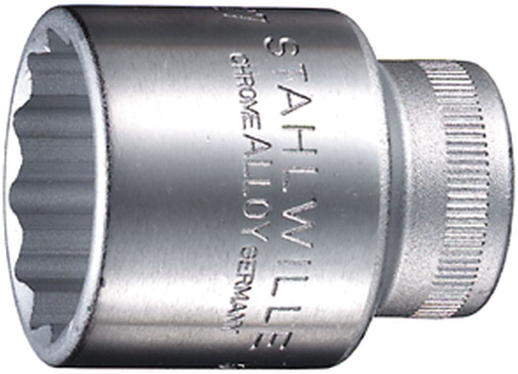 Steckschlüsseleinsatz 36 mm 1/2' DIN 3124 Sechskant Produktbild 2