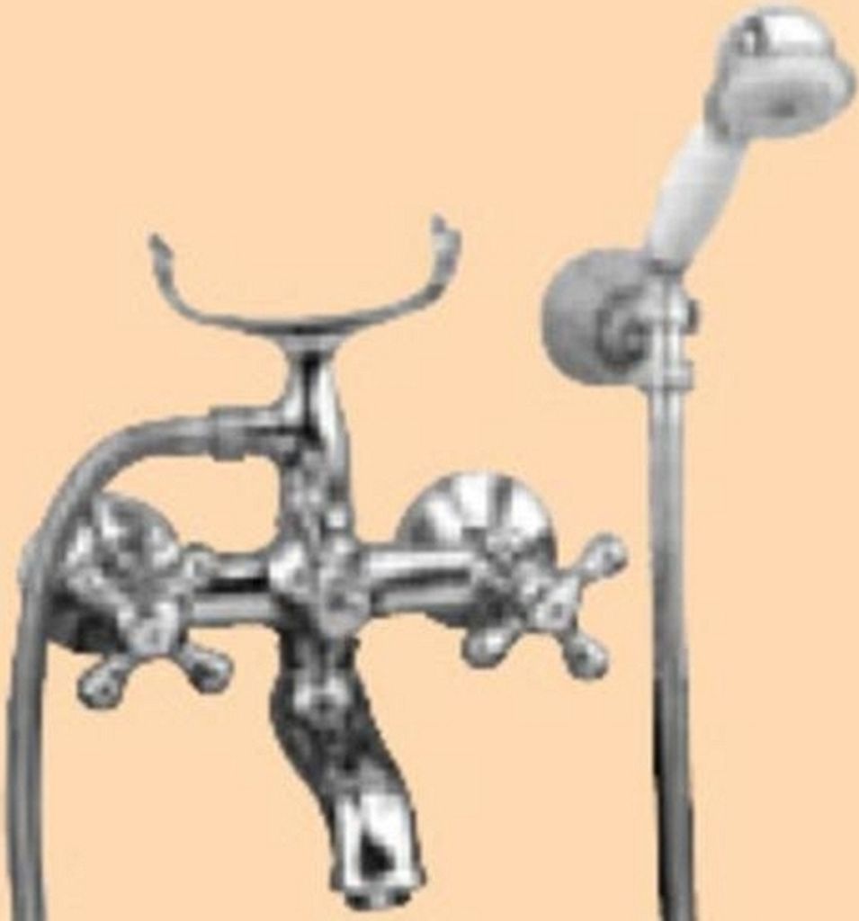 Demm Badewannenarmatur Zweigriff Sterling Nostalgie gold 2200, 04131.001.D