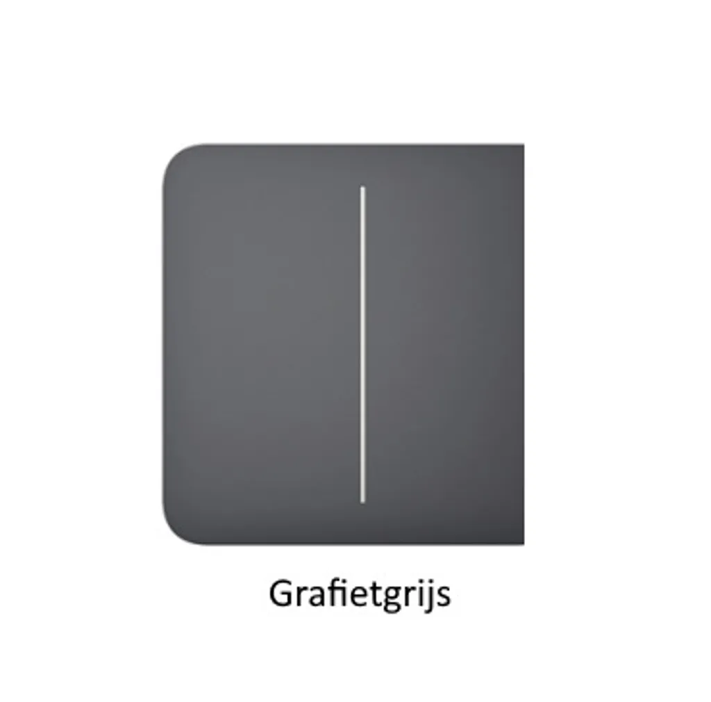 Marre des interrupteurs complexes ? Optez pour Ajax SideButton 2-Gang - 2