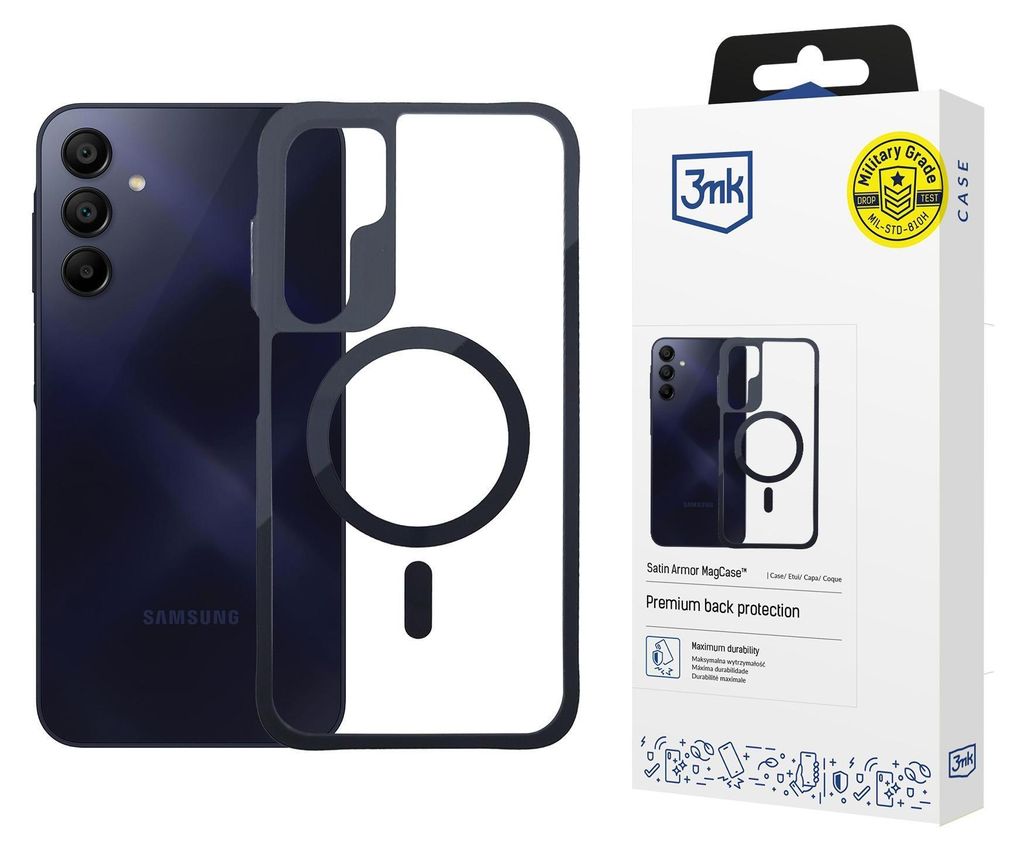 3MK W-3SAMACA-SAA155G, Cover, Samsung, Galaxy A15 5G, Produktbild 