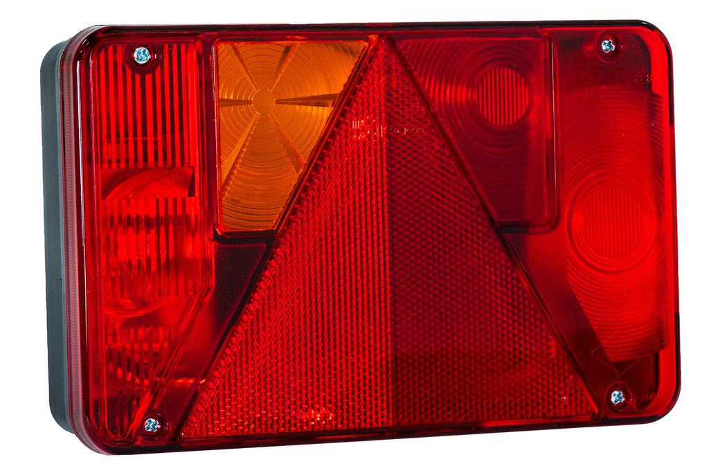 Multifunkčné zadné svietidlo s trojuholníkovým reflektorom Obrázok produktu 