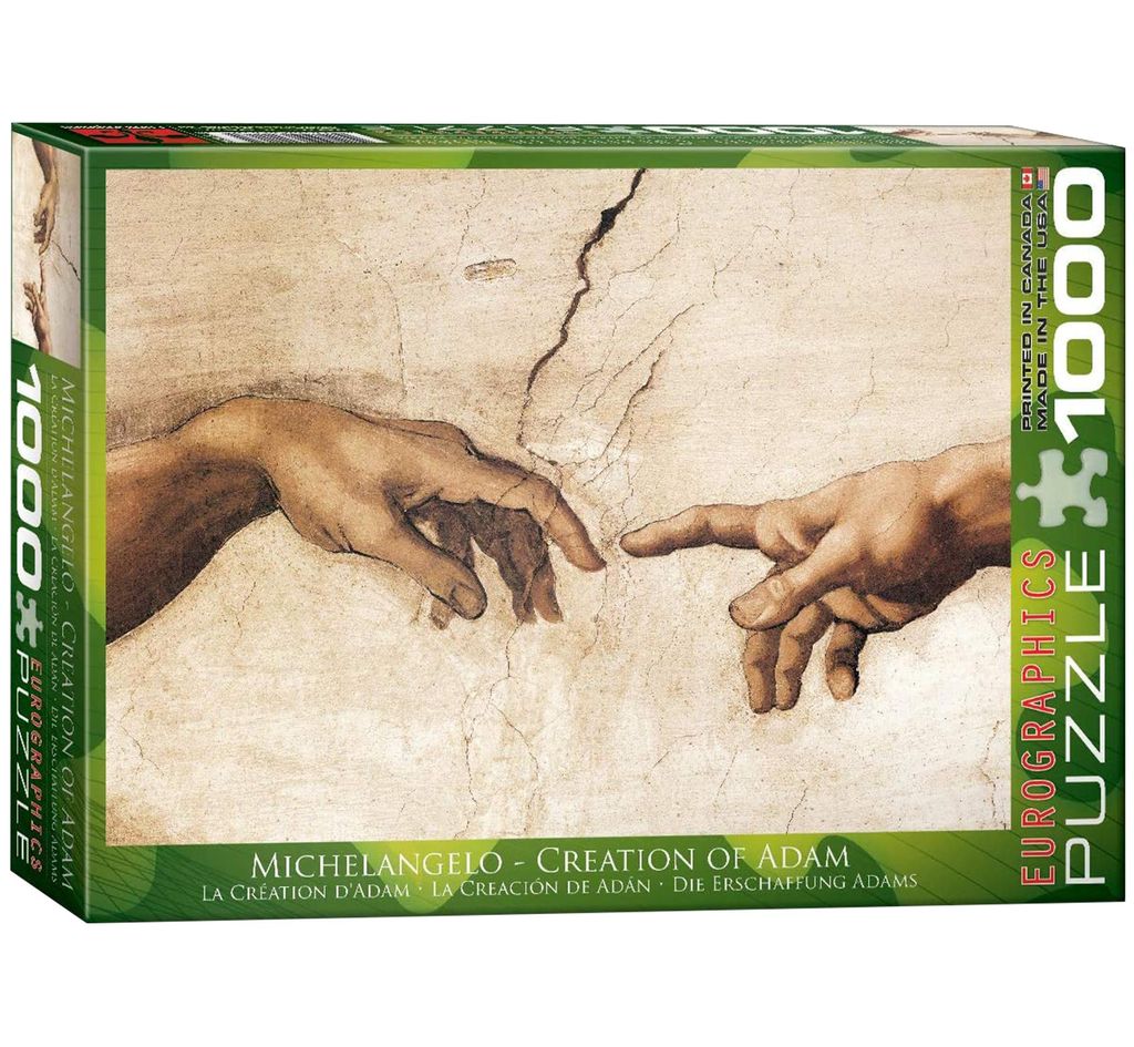 Michelangelo - Stvoření (Puzzle) Obrázek produktu 
