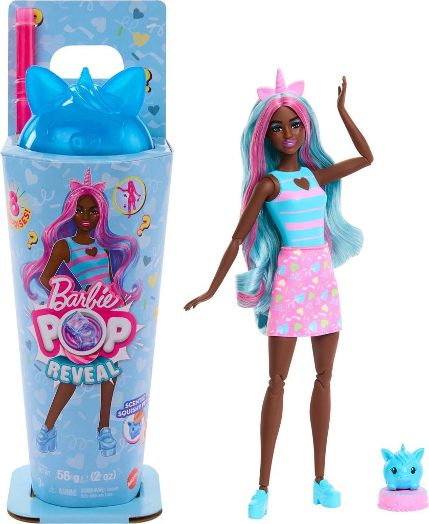 Puppe Barbie POP REVEAL BLUE UNICORN