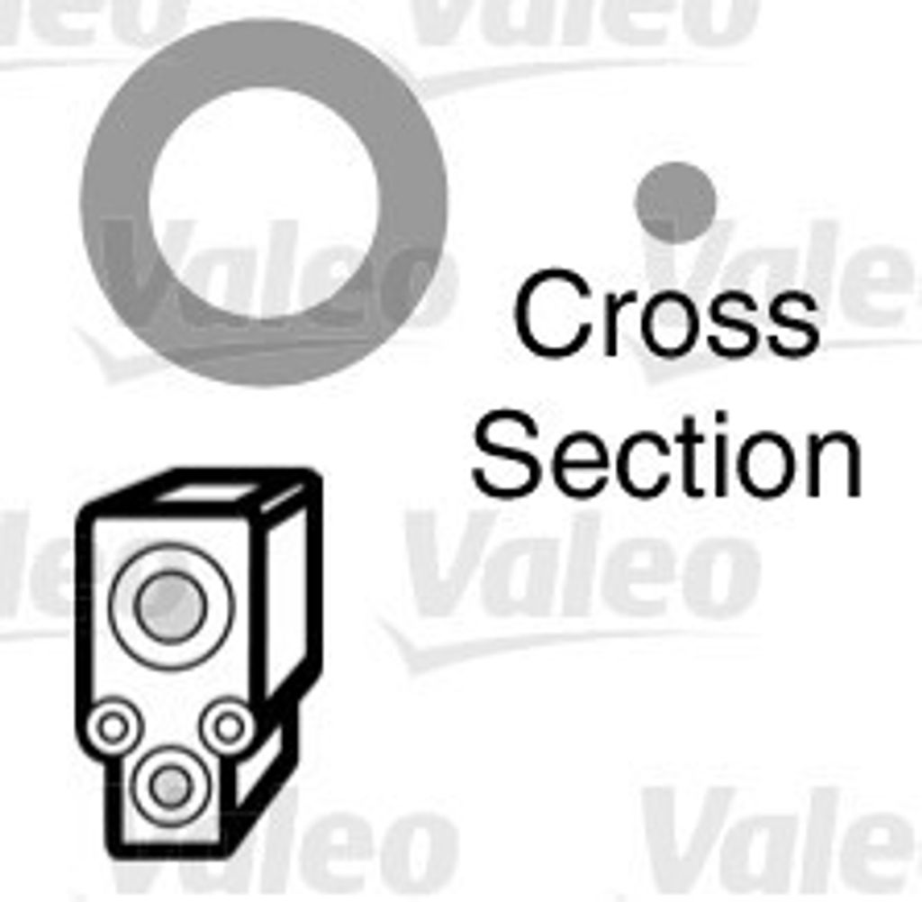 VALEO Dichtung Kühlmittelrohrleitung 509183 0,005kg