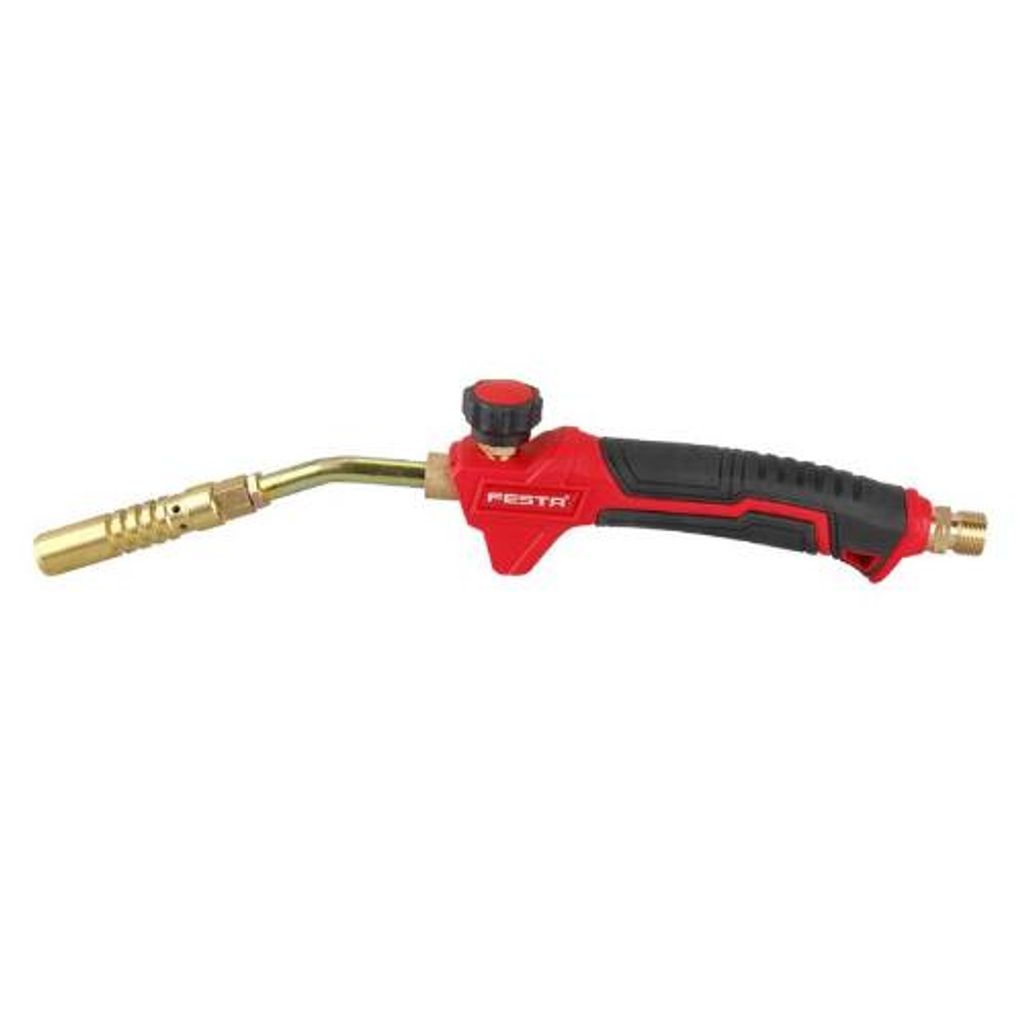 FESTA Propangasbrenner, 2 kW Lötset, 3 Verlängerungen, 1,5 m Schlauch