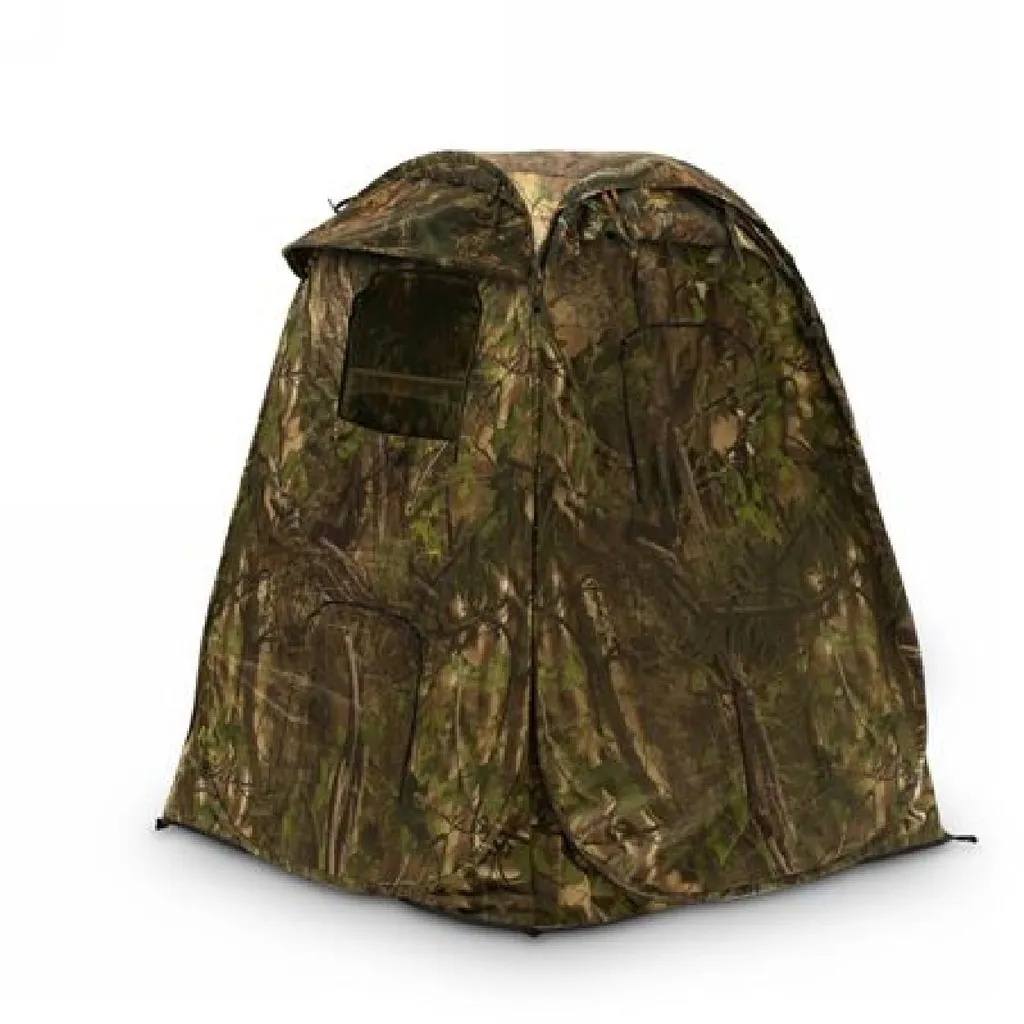 Tente de Camouflage Buteo Mark III Verte avec Fenêtres Modulables