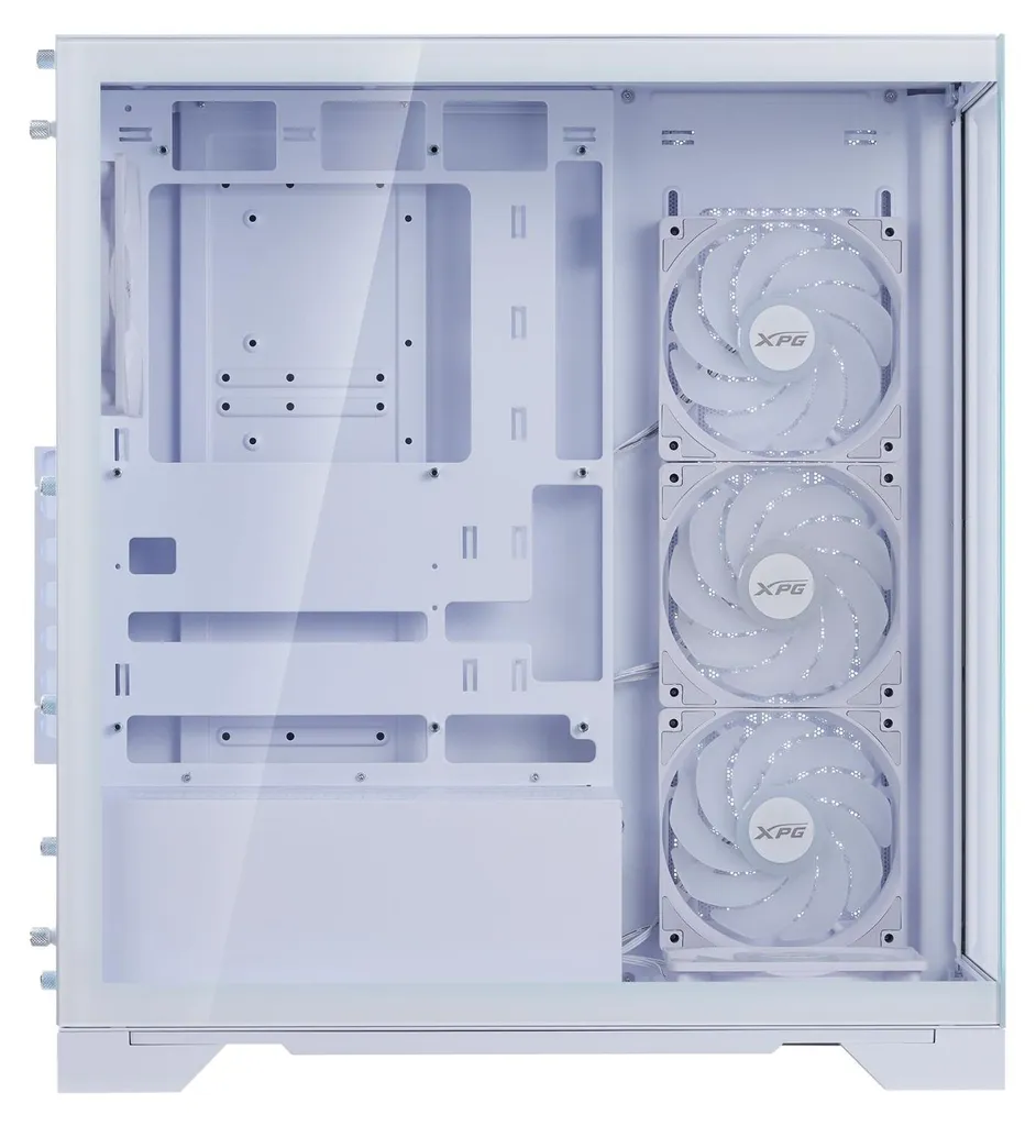 Boîtier Gaming XPG INVADER X BTF Blanc pour Configuration PC sans Câble - 3