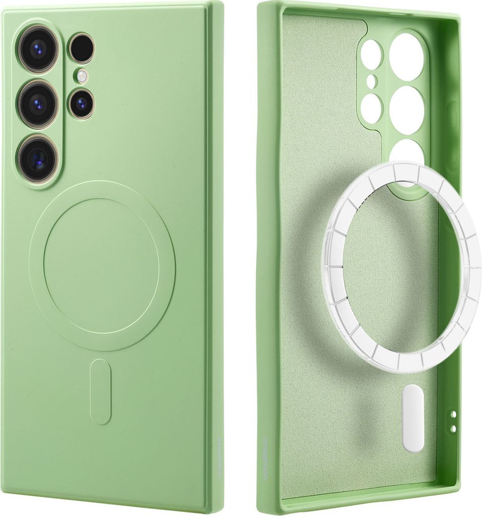 imoshion Color Back Cover mit MagSafe Samsung Galaxy S24 Ultra - Grün