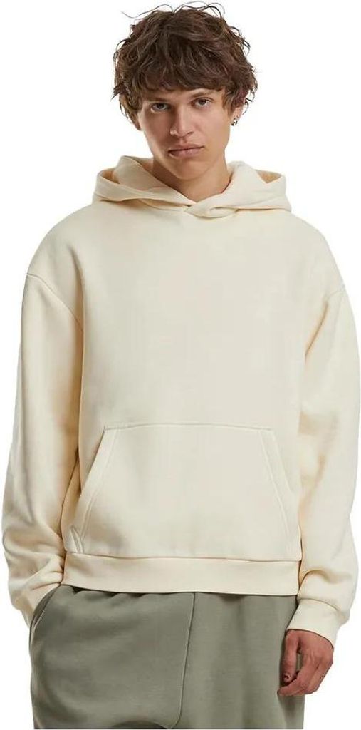 Build Your Brand Fluffy Kapuzenpullover Beige S Herren Beige S