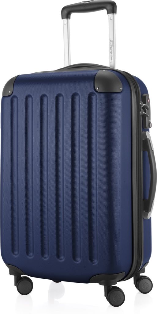 HAUPTSTADTKOFFER - Spree - Handgepäck mit Erweiterung, Koffer auf Rollen, Trolley Flugzeug Hartschalenkoffer Hand Luggage TSA, 55 cm, Cabin Bag ma...