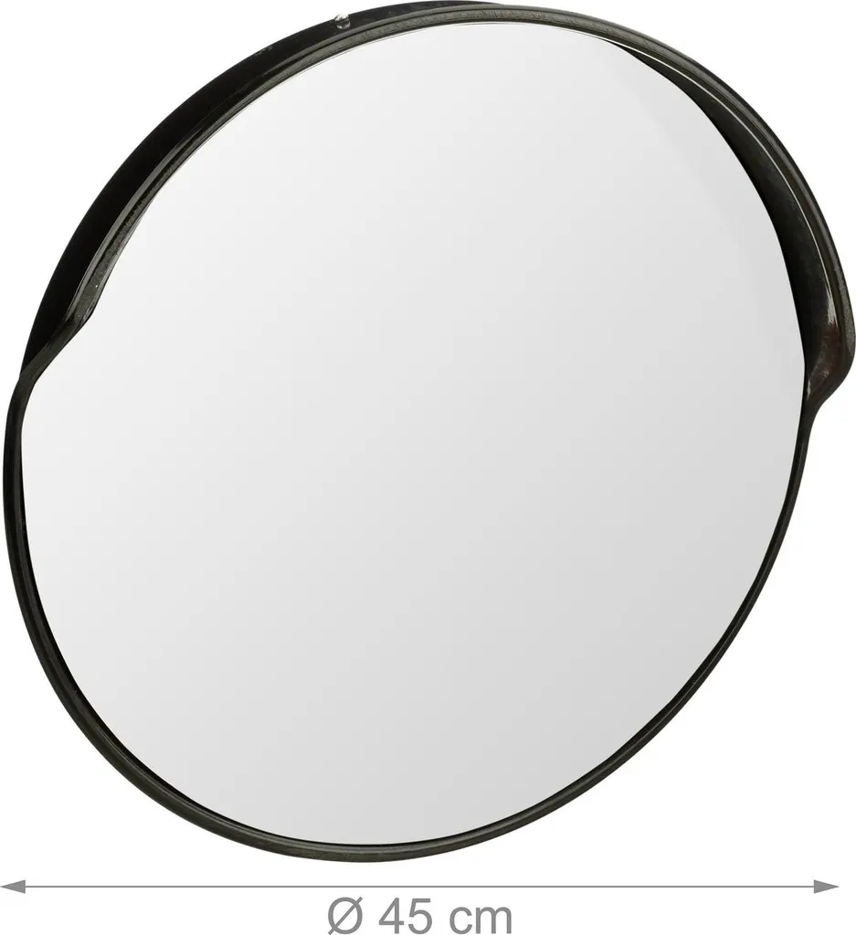 Miroir de circulation 45 cm convexe - Sécurité sortie de garage et rue - 4