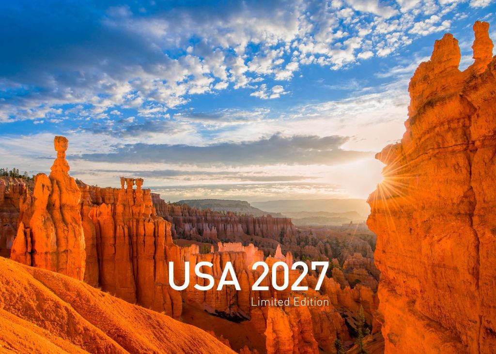 Exklusivkalender USA 2027 von Christian Heeb, limitiert, 70 Produktbild 