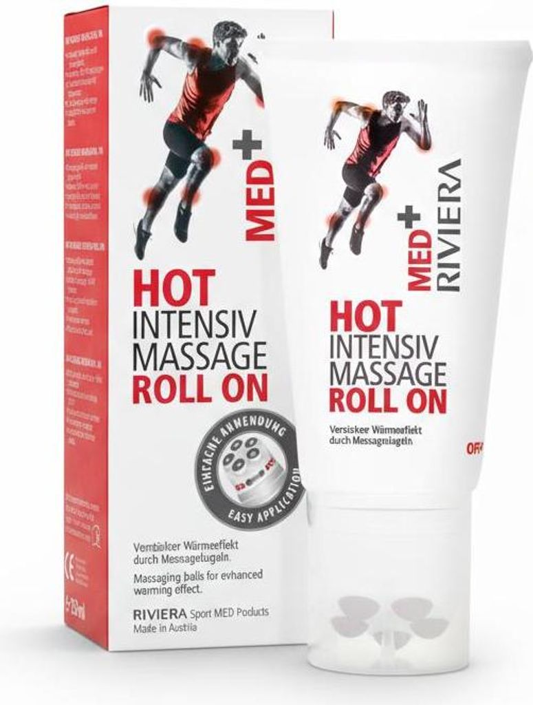 Riviera Med+ Hot intensiv Massage Roll-on 150 ml Produktbild 
