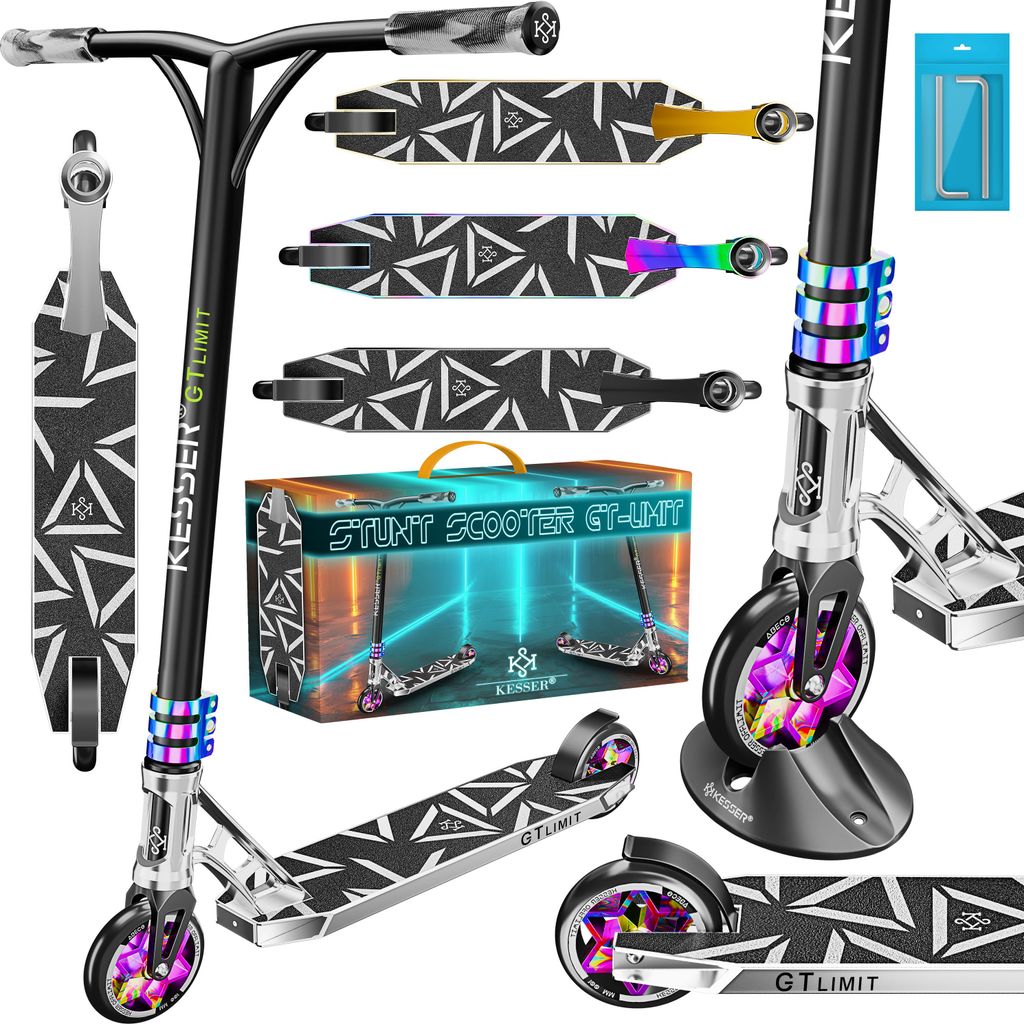 KESSER® Stunt Scooter GT-Limit 360° Lenkung Funscooter Produktbild 