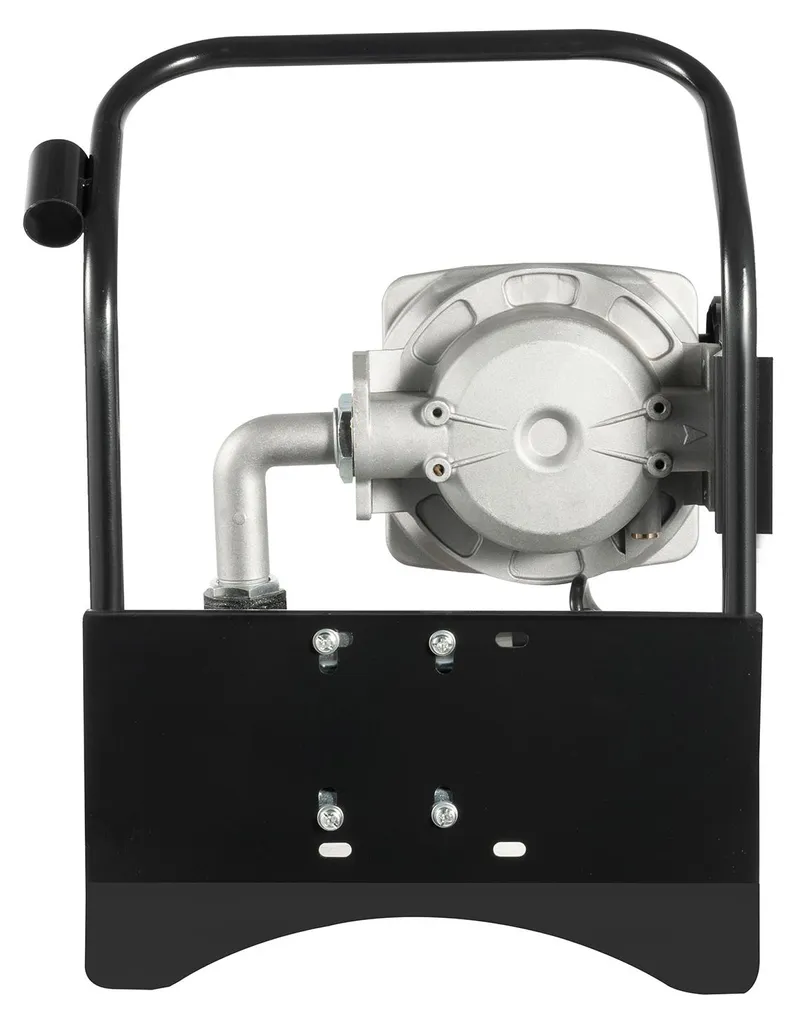 Pompe de transfert durable noire haut débit avec châssis renforcé 12V