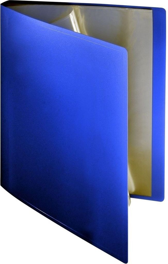 FSY Sichtbuch flexibel, 1 Stück Hüllen, A4, PP blau, 1 Stück
