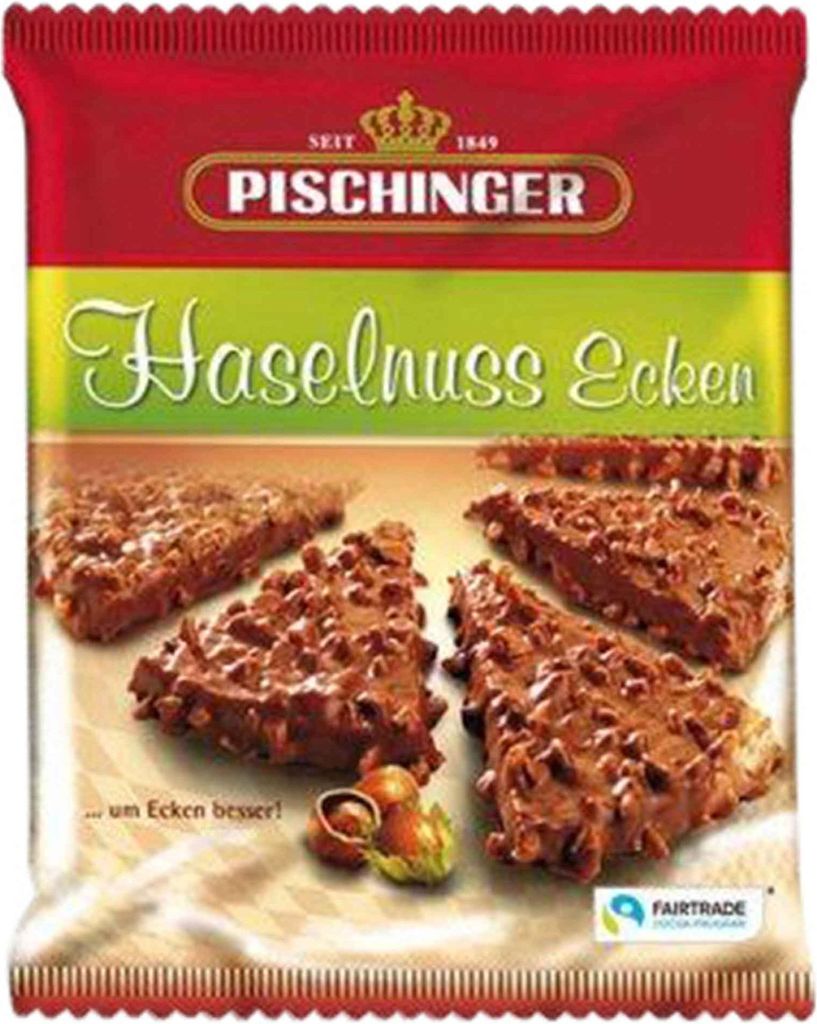 Pischinger Haselnuss Ecken 8 Tortenecken 130g Produktbild 