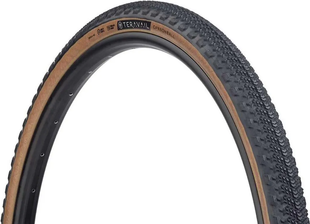 Pneu Gravel Teravail Cannonball 700x38 pour Voyage et Bikepacking