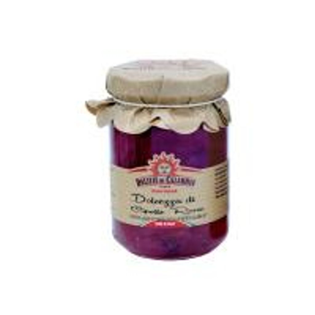 Rote Zwiebeln aus Tropea IGP Konfitüre 160 gr Delizie di Produktbild 