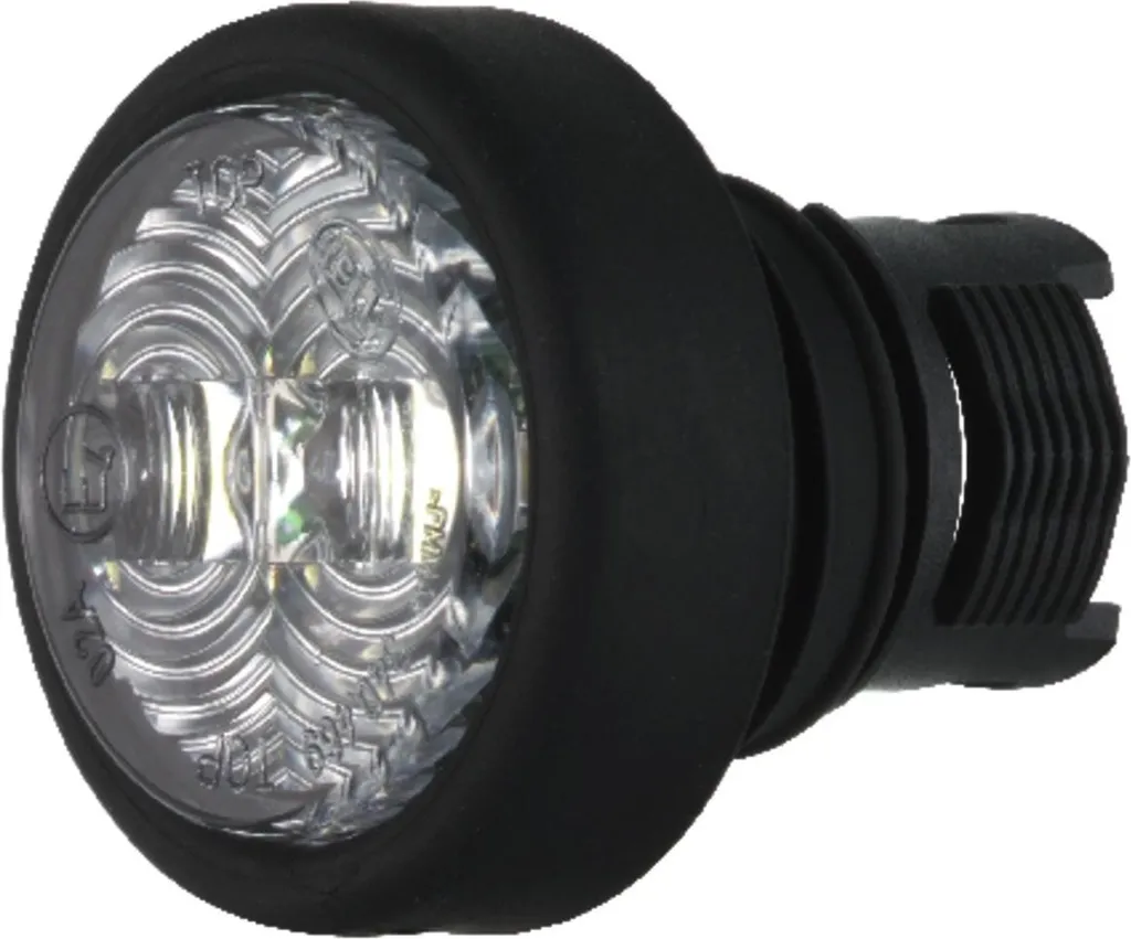 Lampeggiante LED Arancione Omologato per Mezzi d'Opera e Soccorso