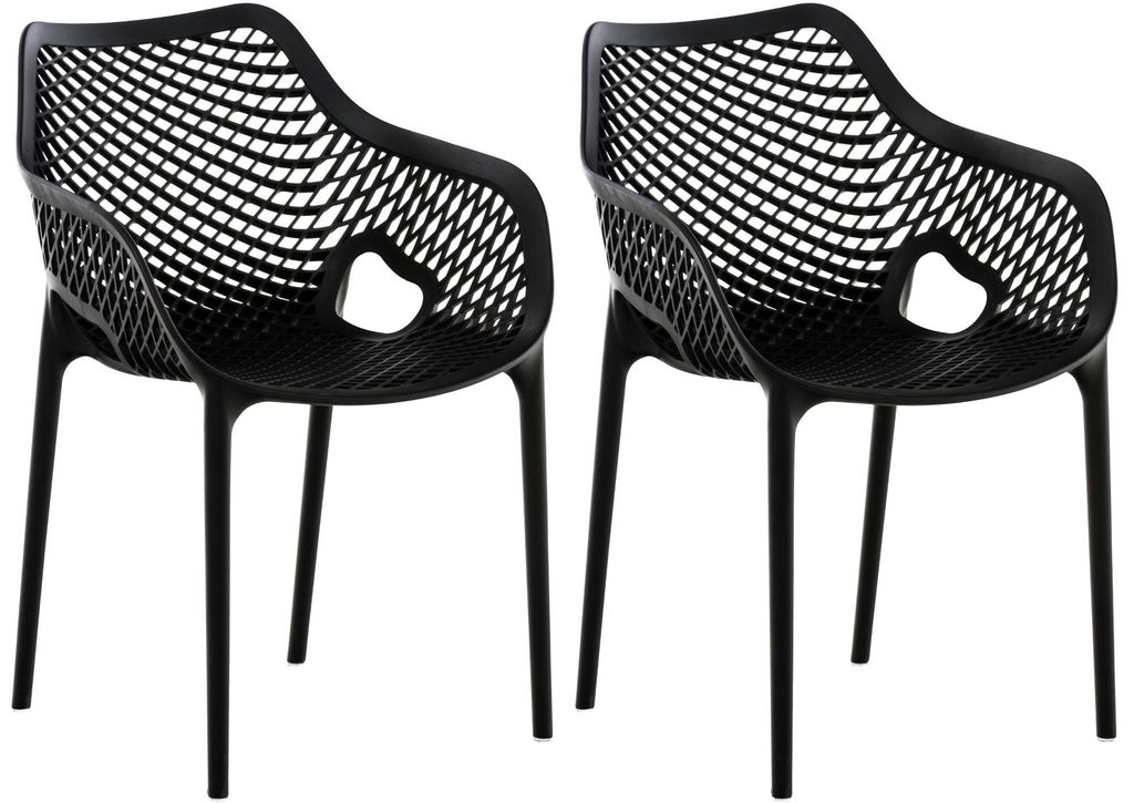 CLP Gartenstuhl Air XL 2er Set - Modernes Design, Produktbild 