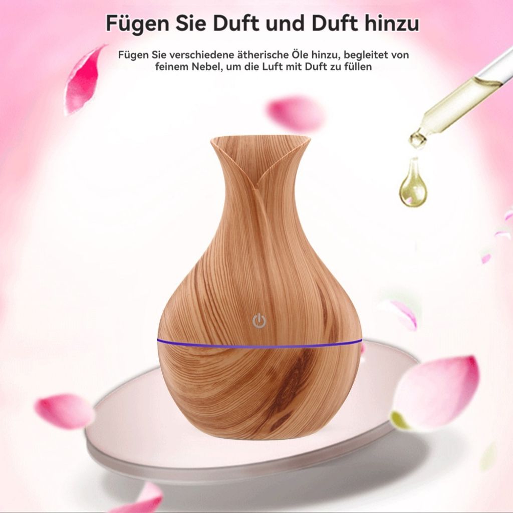 Luftbefeuchter, Diffuser, Aroma, Ultraschall-Vergeber, Produktbild 4