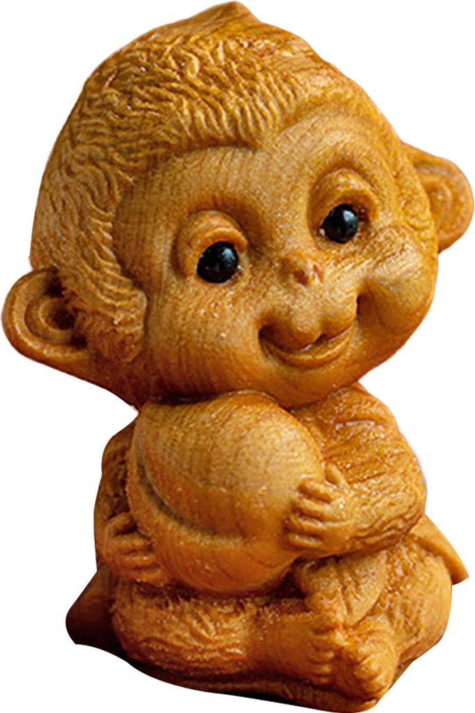 Tierkreis-Tierfigur, handgefertigt aus Holz, chinesische Tierkreiszeichen, multifunktionale Mini-Tischdekoration mit Tierkreiszeichen, Geschenk fü...
