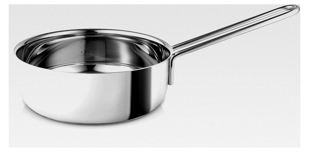 Eva Trio | Edelstahl-Sauteuse 20 cm | Ideal zum schnellen Braten und Sautieren. Die tiefen Seiten ermöglichen auch die Zubereitung von Saucen und ...
