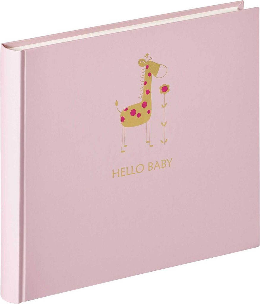 Walther, UK-148-R,Babyalbum Baby Animal, rosa, 28X25 cm