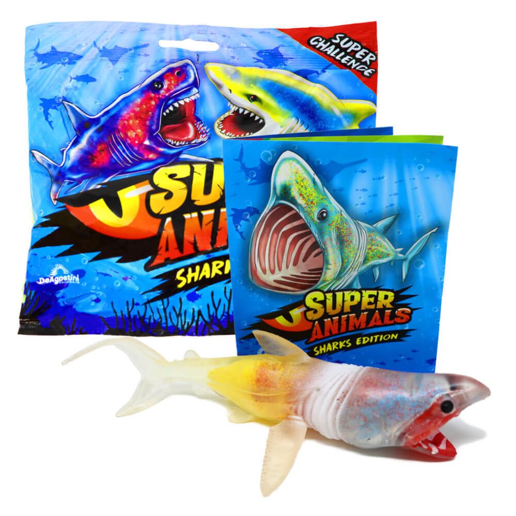 DeAgostini Super Animals Figur - Sharks Edition - Produktbild 