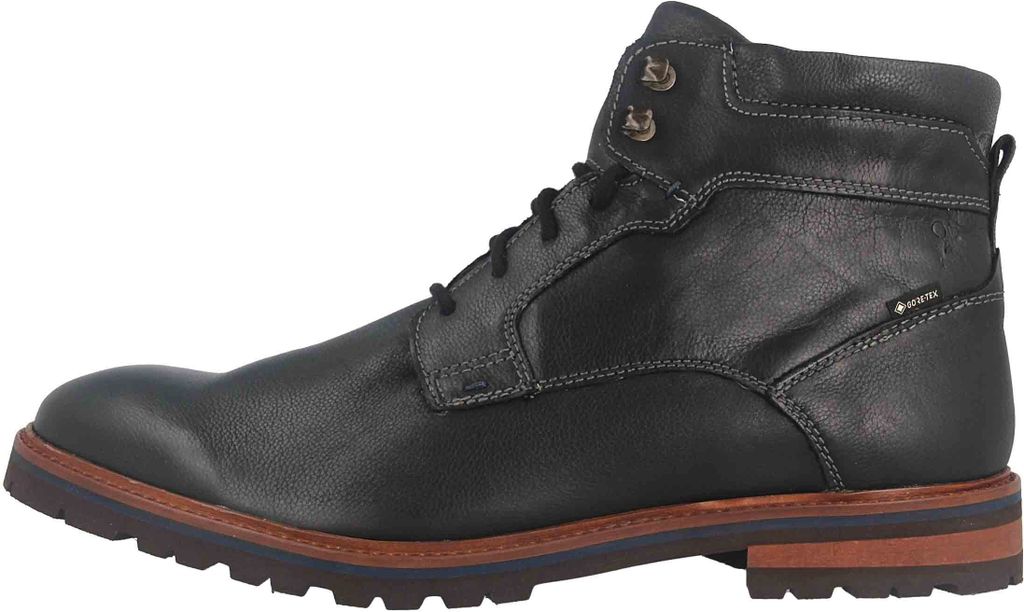 Fretz Men Milano Boots in Übergrößen Schwarz 6331.9712-51 große Herrenschuhe