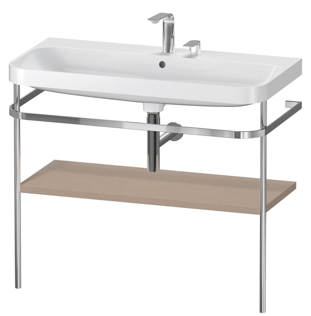 DURAVIT HP4838E7575 Metallkonsole bodenst. m. HD.2 Plus Produktbild 