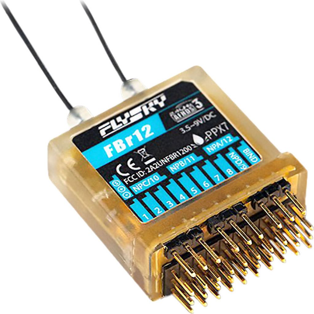 Flysky FBr12 AFHDS3 Empfänger 12 Kanal