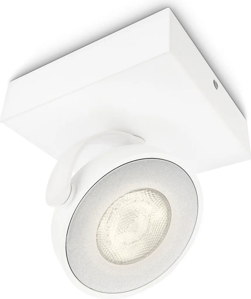 Philips myLiving Clockwork Spot Mural LED 1 Lampe Blanc 531703116 Orientable