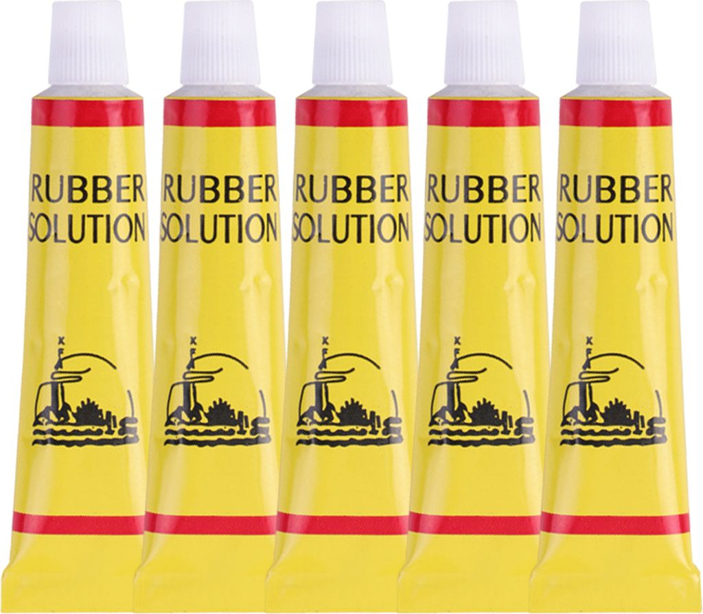 5 Stück Fahrradreifen-Reparaturkleber, universell, für Mountainbikes, Rennräder, Motorräder, Reifen, Gummi, Zement, Reifenschlauch, Flicken, Re...