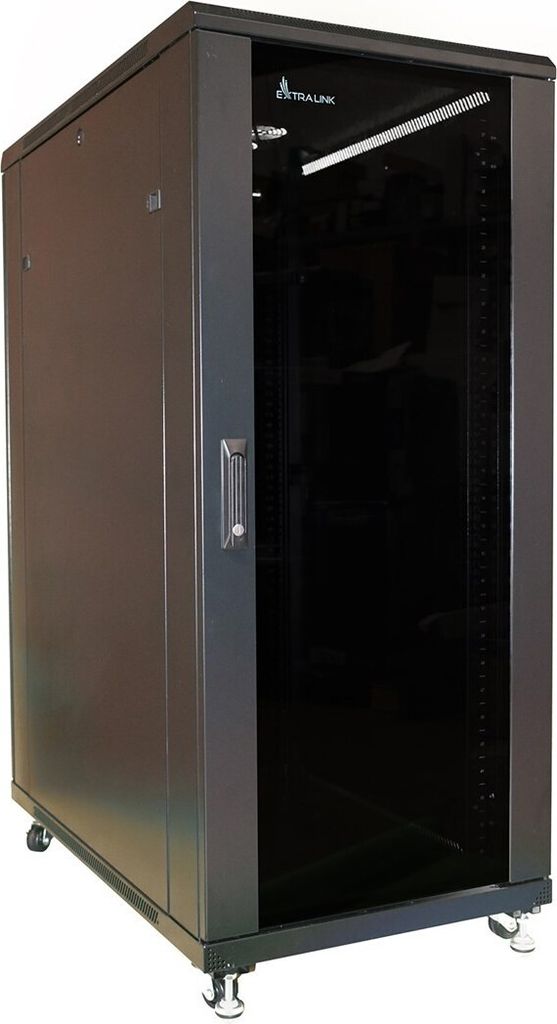 Extralink - szafa stojąca 19" 37U 600x800 Czarna flat-pack Zdjęcie produktu