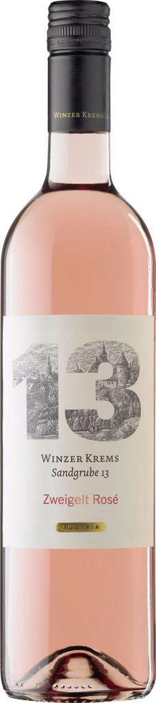 Blauer Zweigelt 13 Rose Schöner und klarer Qualitätswein Produktbild 