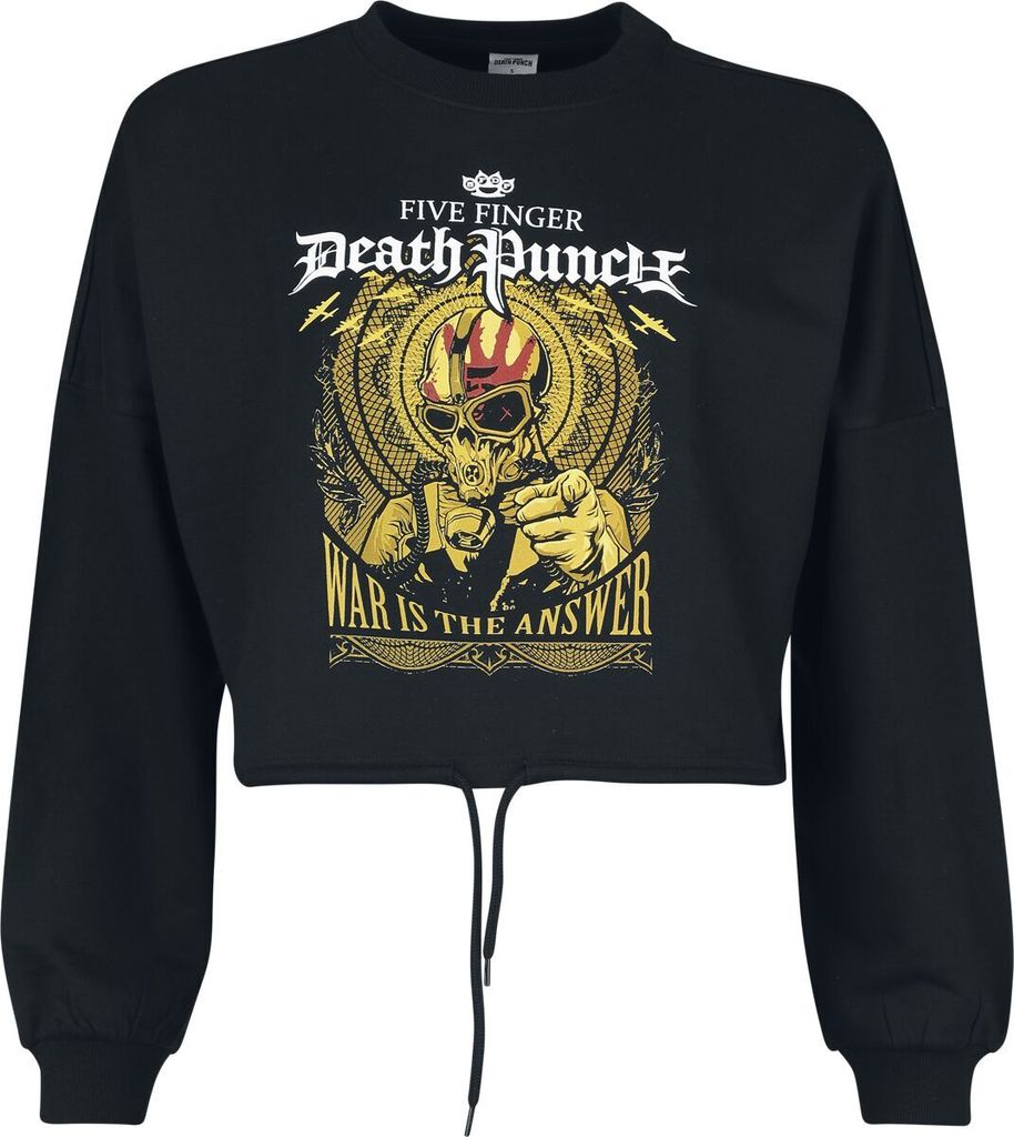 Five Finger Death Punch Sweatshirt Damen War Is The Answer schwarz XL