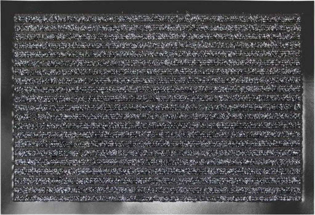 Tapis Sheffield noir 50 x 90 x 150 cm - Revêtement de sol robuste noir