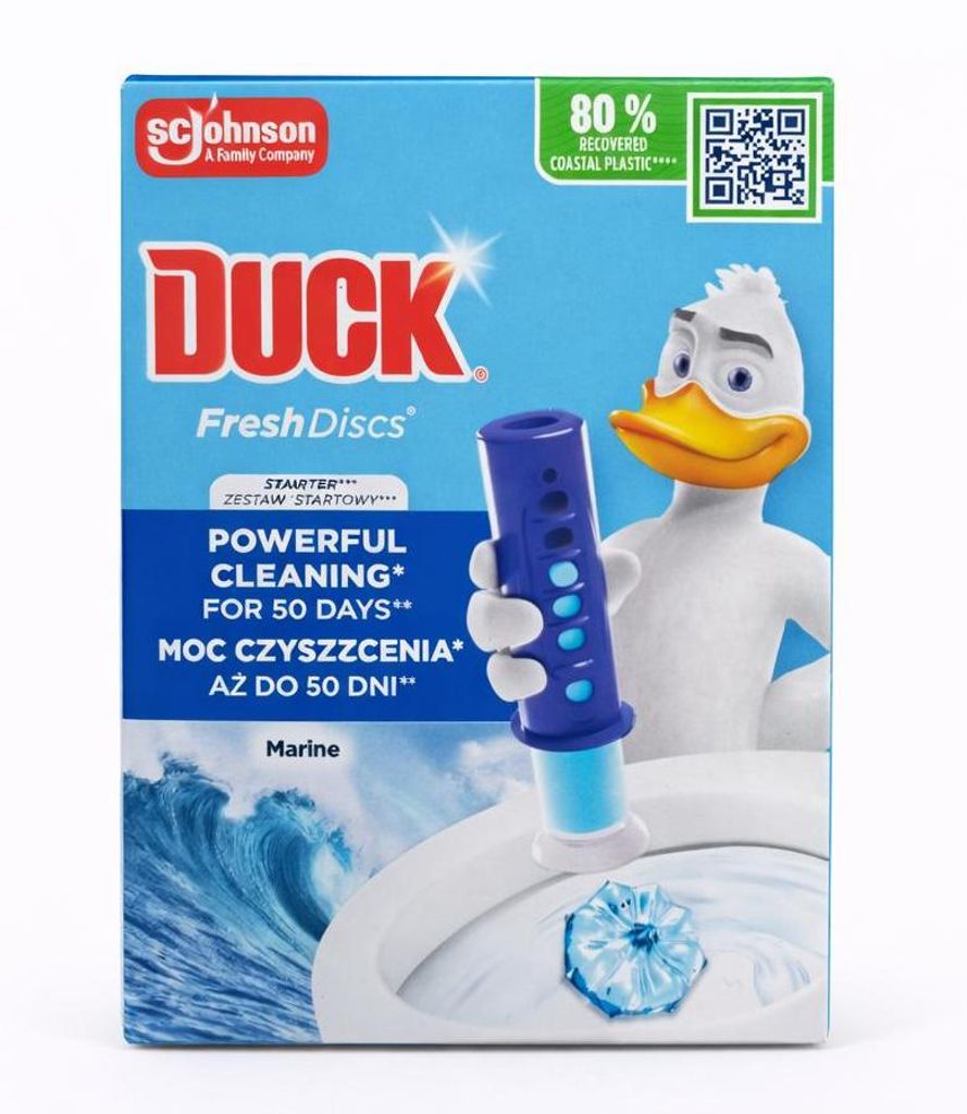 DUCK Fresh Discs toaletní gel 36 ml Marine Obrázek produktu 
