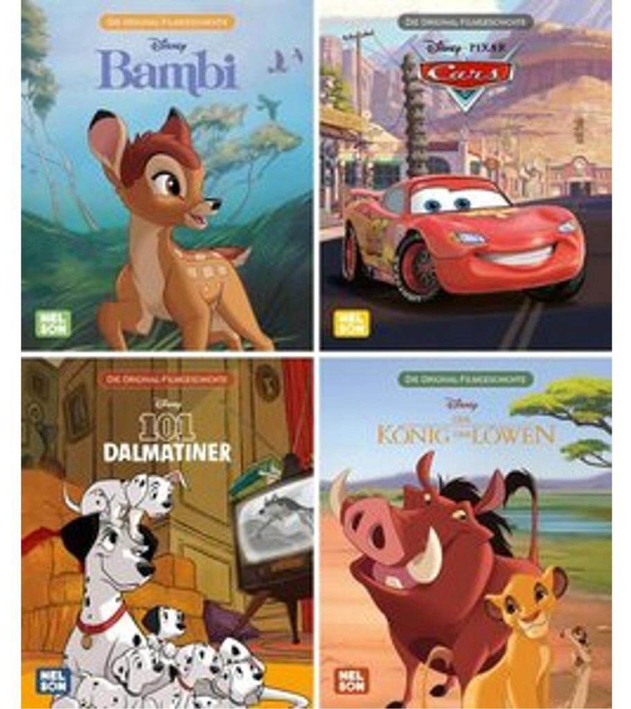 Nelson Mini-Bücher: 4er Disney Filmklassiker 17-20 Produktbild 